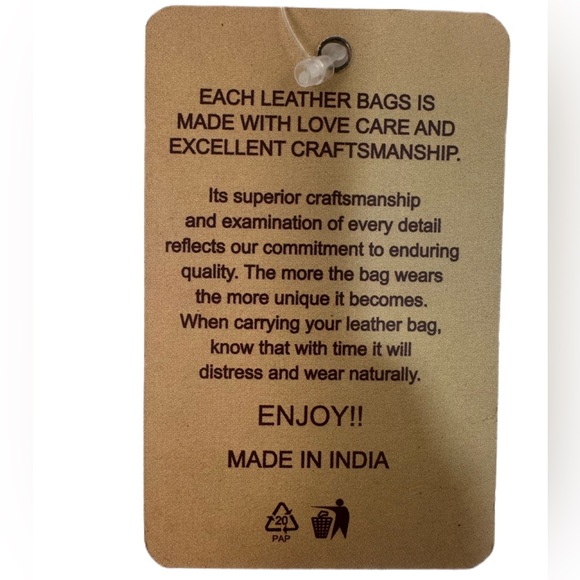 Leather ESTALON Crossbody Bag - Picture 8 of 16